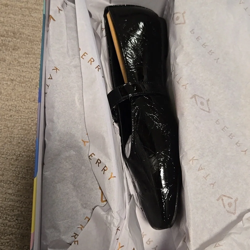 NIB Katy Perry Collections The Evie Black Mary Jane